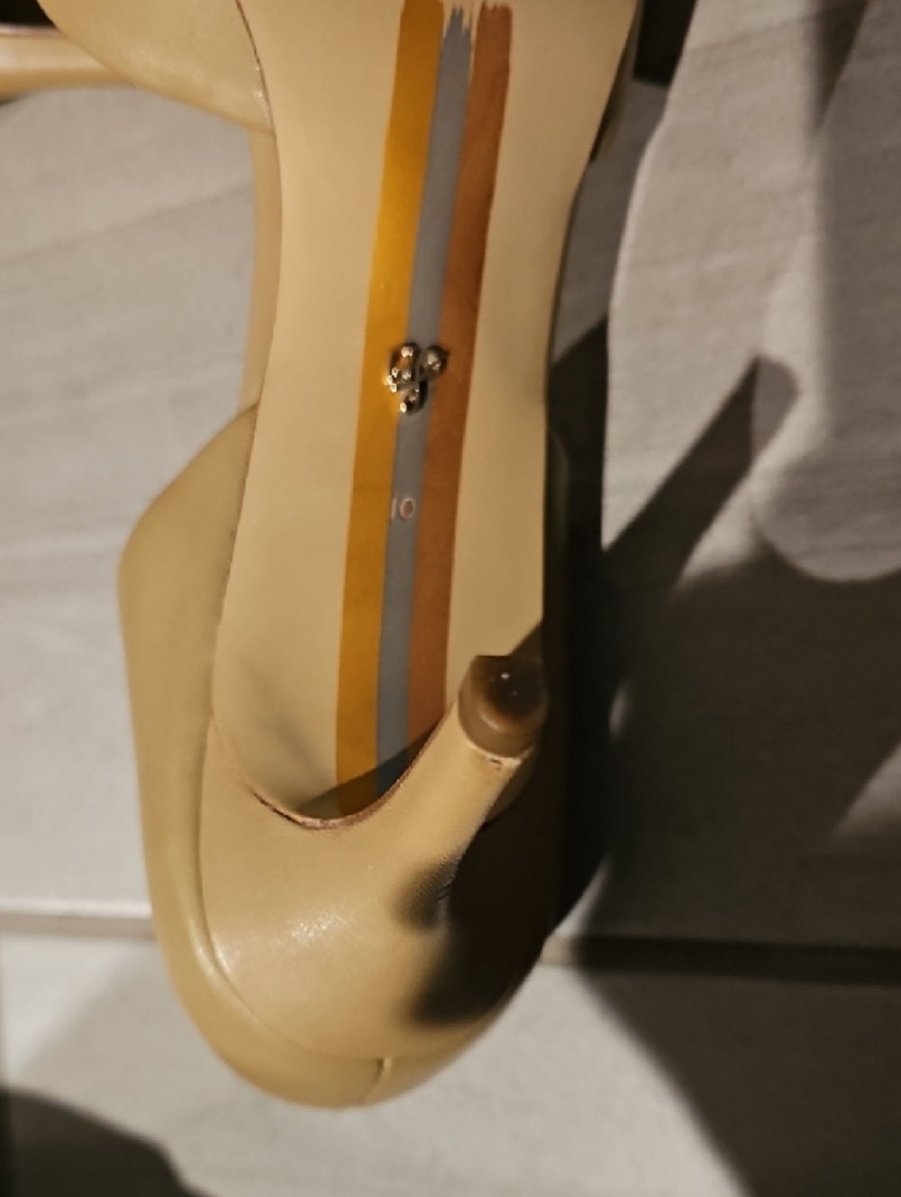 Sam Edelman Jaina Soft BeigePointed-Toe D'Orsay Pumps - Picture 5 of 5